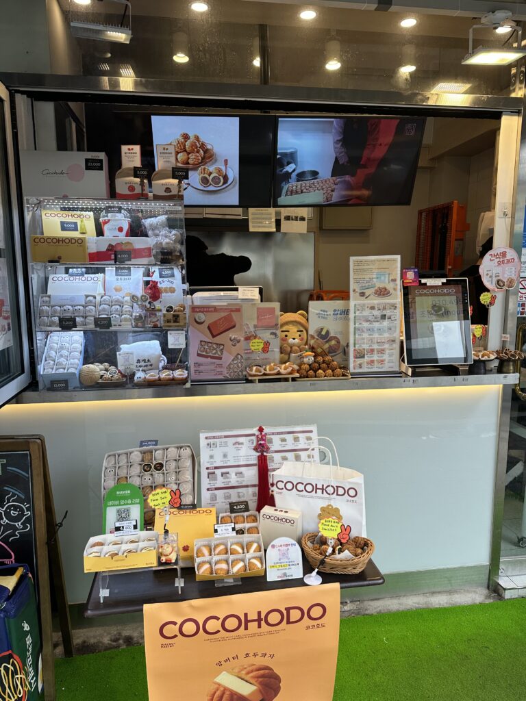 ココホド東大門店のカウンターの画像
