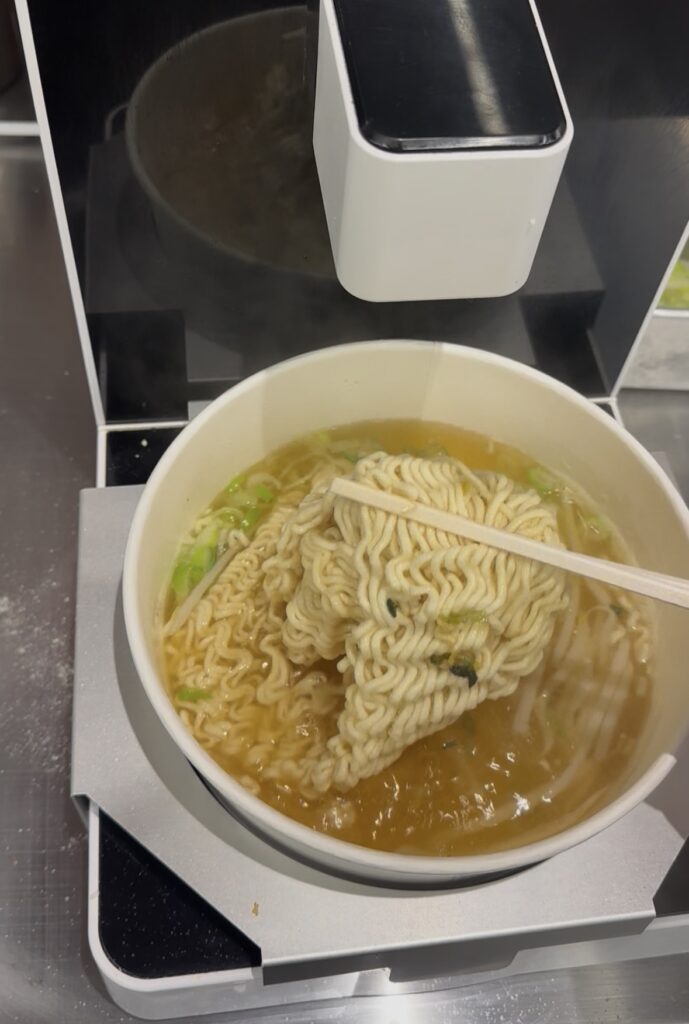 ウォンシャンチキンのハンガンラーメンの画像