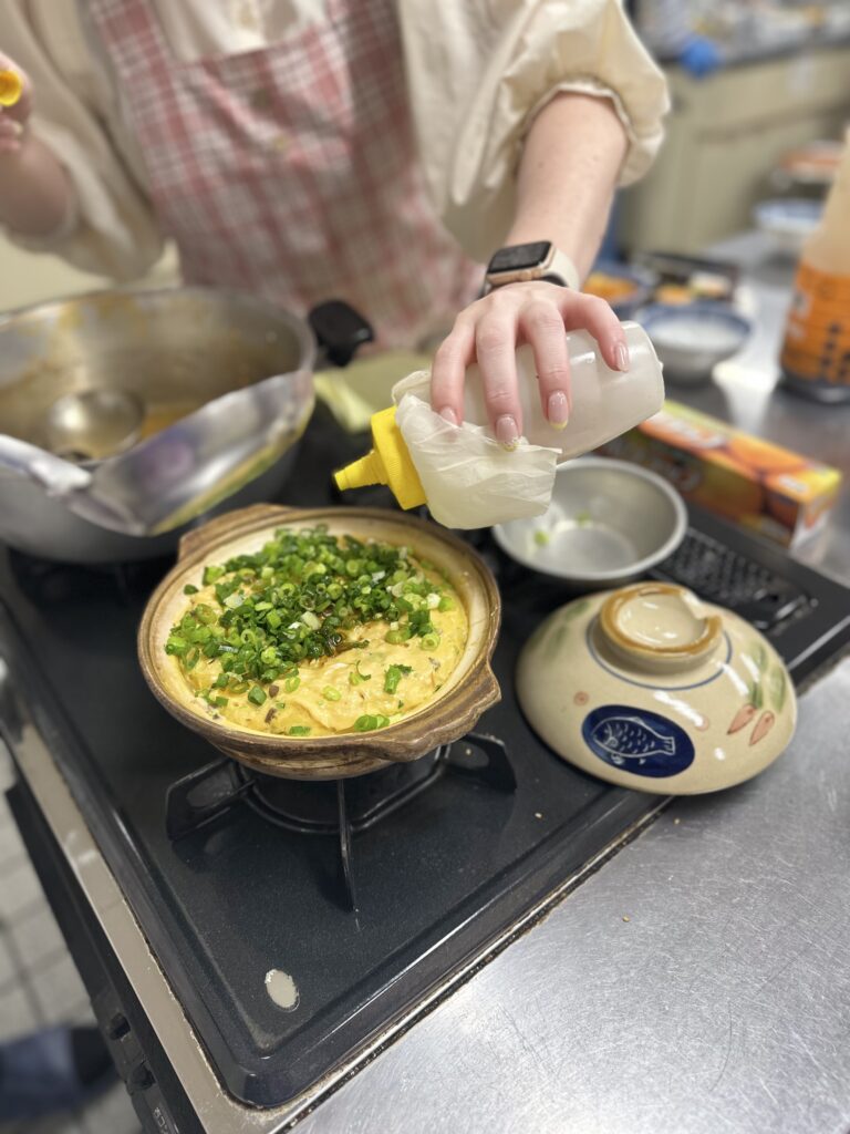 オンマの韓国料理教室で作ったケランチムの画像
