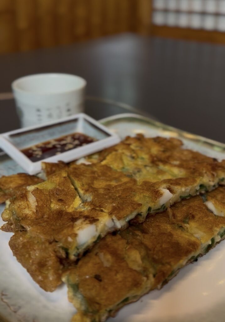 秀味家の海鮮ねぎチヂミの画像